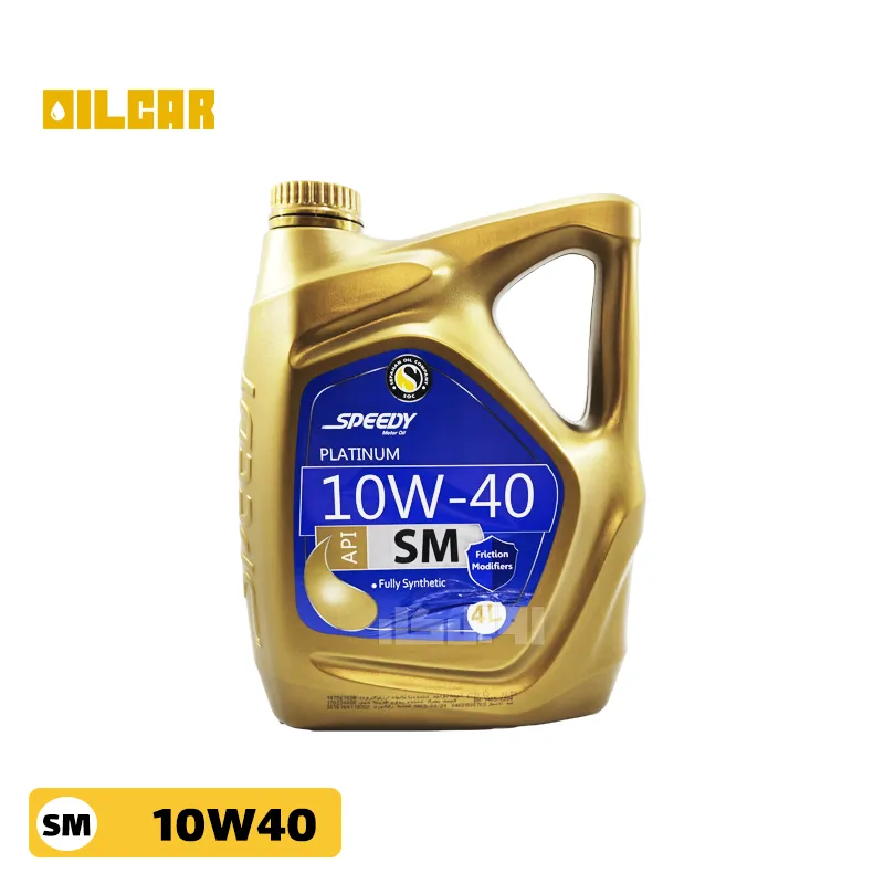 روغن موتور اسپیدی پلاتینیوم 10W40 SM حجم 4 لیتر