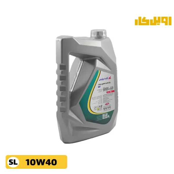روغن موتور پارس سوپر پایا 10W40 SL حجم 4 لیتر