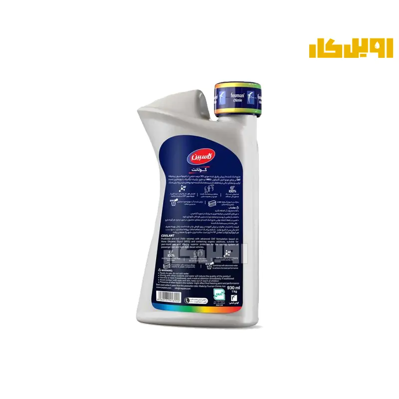 ضد جوش کاسپین مدل کولانت 50/50 حجم 1 لیتر