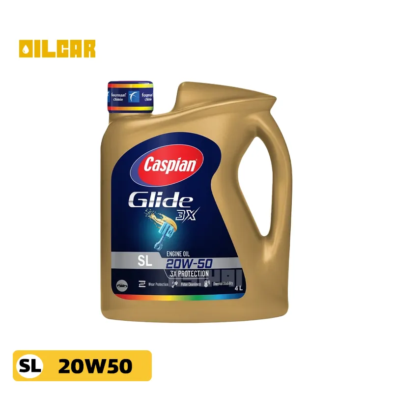 روغن موتور کاسپین 20W50 SL آریان حجم 4 لیتر