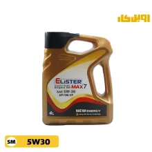 روغن موتور الیستر SM 5W30 MAX7 حجم 4 لیتر