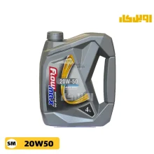 روغن موتور فلومکس SM 20w50 حجم 4 لیتر پلاستیکی