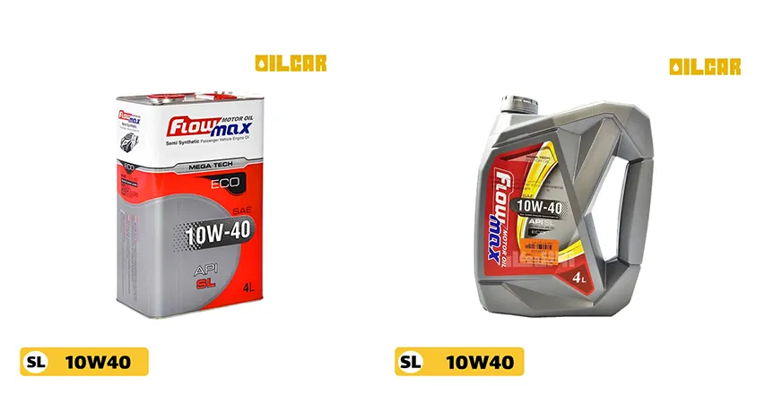 روغن موتور فلومکس مگاتک اکو 10w40 SL حجم 4 لیتر