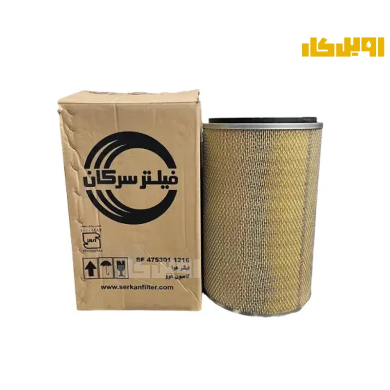 فیلتر هوا سرکان کامیون هوو مدل بیرونی
